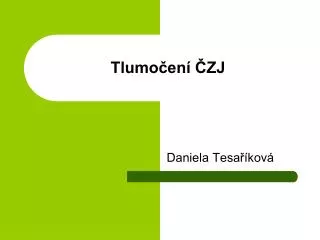 tlumo en zj
