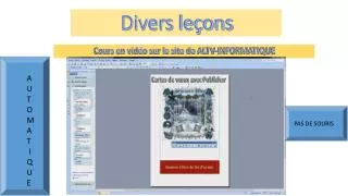 divers le ons
