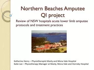 Northern Beaches Amputee QI project