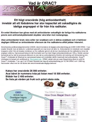 vad r orac