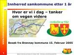 Innherred samkommune etter 1 år - slide 1
