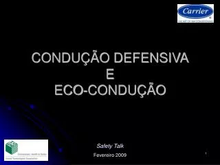 condu o defensiva e eco condu o