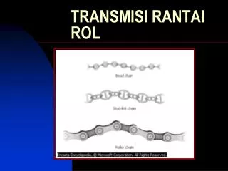 transmisi rantai rol