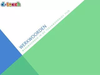 werkwoorden