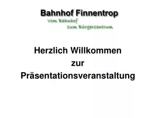 herzlich willkommen zur pr sentationsveranstaltung