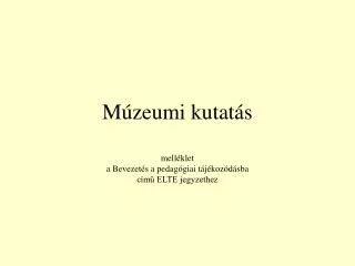 m zeumi kutat s