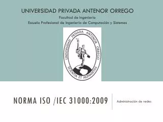 norma iso iec 31000 2009
