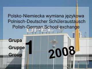 polsko niemiecka wymiana j zykowa polnisch deutscher sch leraustausch polish german school exchange