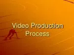 Video Production Process - slide 1