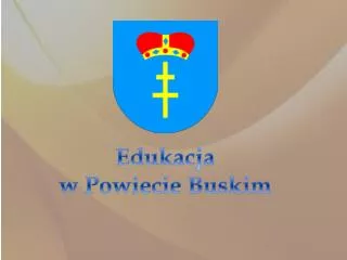 edukacja w powiecie buskim