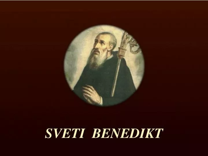 sveti benedikt