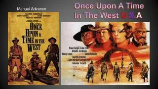 Once Upon A Time In The West U. S. A