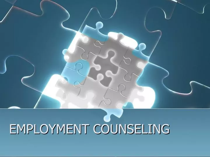 employment counseling