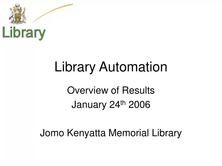 library automation