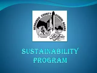 Sustainability Program