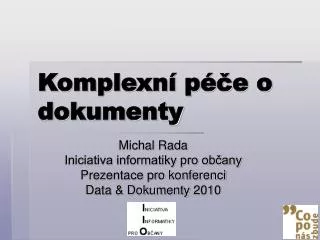 komplexn p e o dokumenty