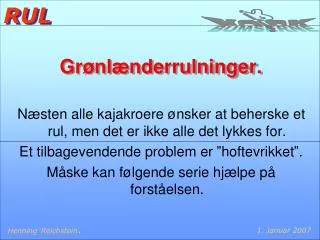 gr nl nderrulninger