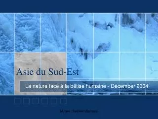 asie du sud est
