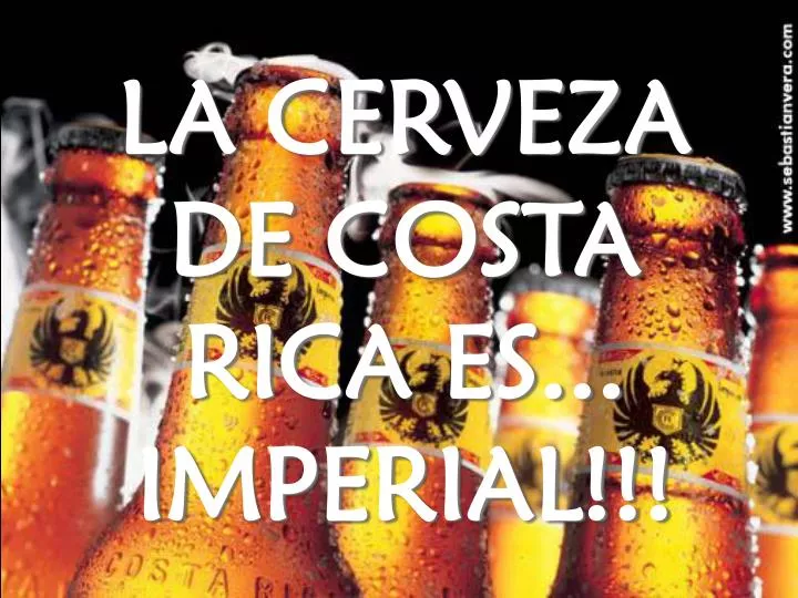 la cerveza de costa rica es imperial