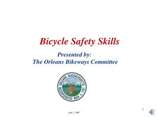 Bicycle Safety Skills