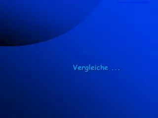 vergleiche