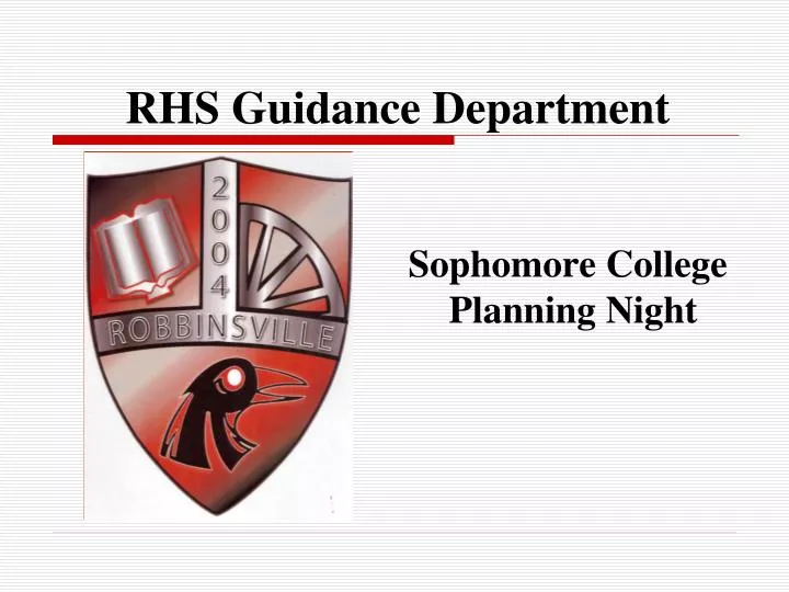 rhs guidance department