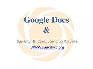 Google Docs &amp;