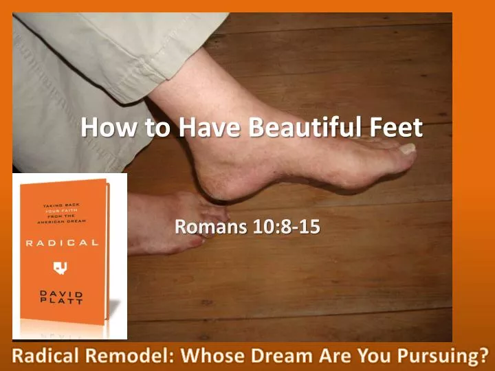 how to have beautiful feet