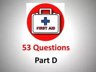 53 Questions Part D