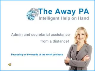 Admin and secretarial assistance