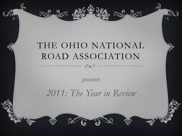 the ohio national road association