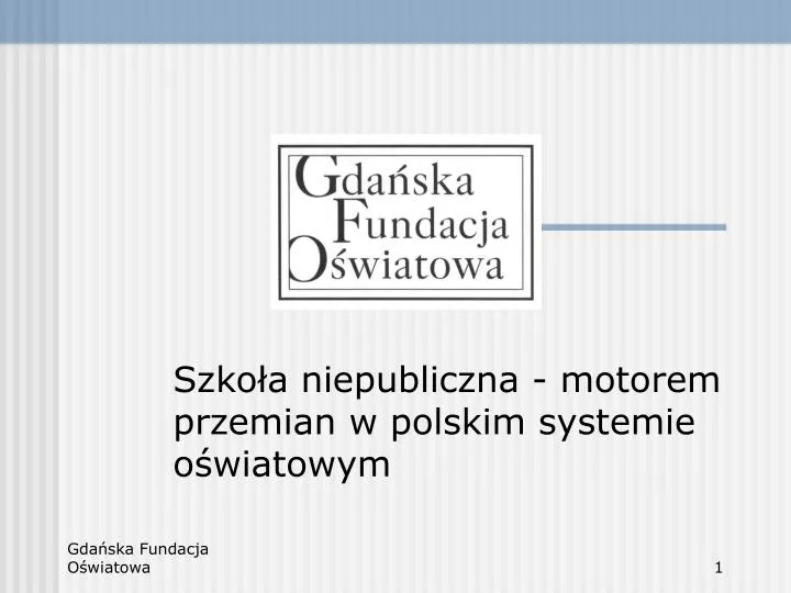 szko a niepubliczna motorem przemian w polskim systemie o wiatowym