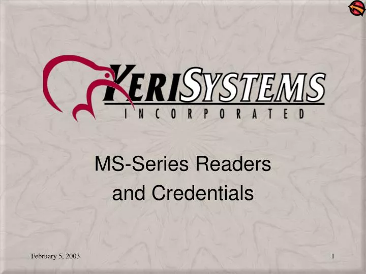 ms series readers and credentials