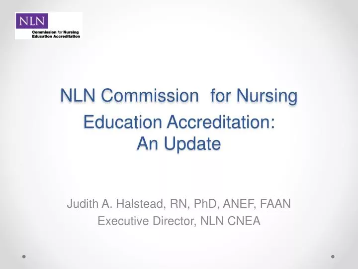 nln commission for nursing education accreditation an update