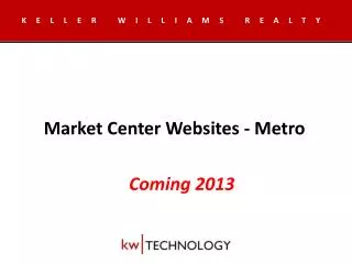 Market Center Websites - Metro