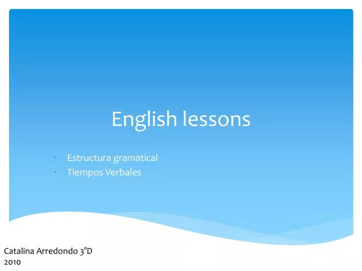 english lessons