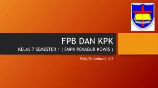 fpb dan kpk