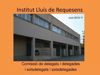 institut llu s de requesens