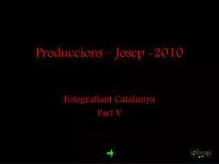 produccions josep 2010