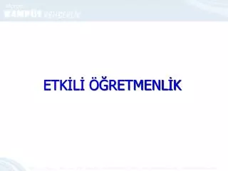 etk l retmenl k