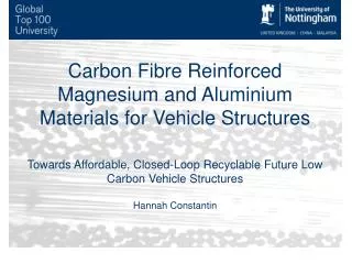 Carbon Fibre Reinforced Magnesium and Aluminium Materials for Vehicle Structures