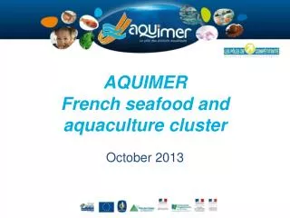 AQUIMER French seafood and aquaculture cluster