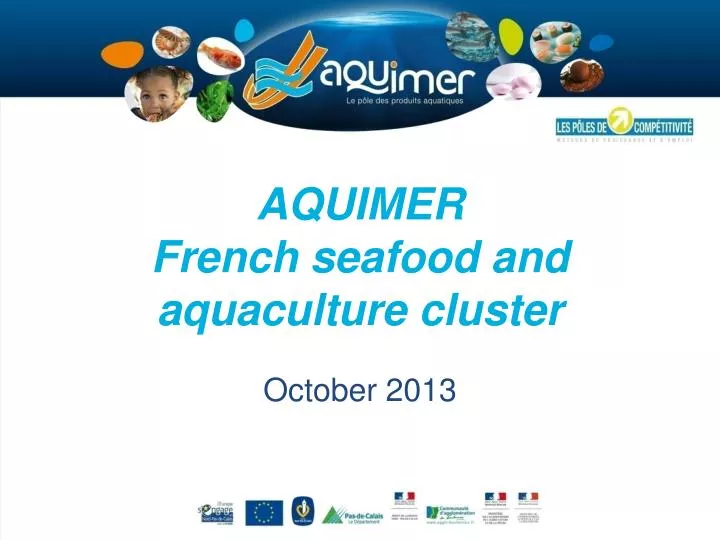 aquimer french seafood and aquaculture cluster