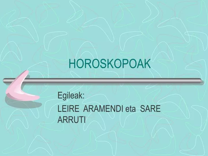 horoskopoak