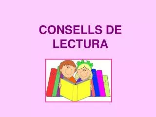 consells de lectura