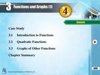 Functions and Graphs (1)