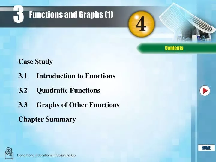 functions and graphs 1