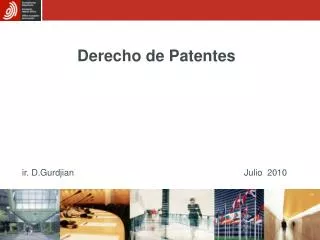 derecho de patentes
