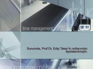 sunumda prof dr edip teker in notlar ndan faydalan lm t r