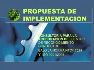 propuesta de implementacion